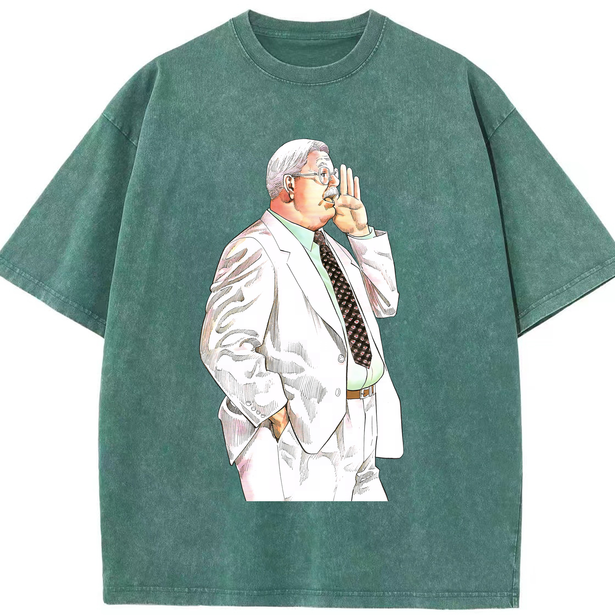 （画像用） SLAM DUNK／スラムダンク 綿100% ヴィンテージ風 半袖Tシャツ（フロントプリント）